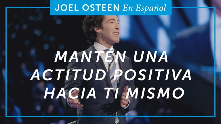 manten una actitud positiva haci